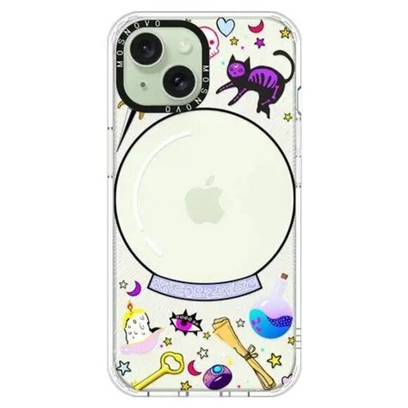 NEW Mosnovo Cats & Wizardry Case for iPhone 13 Pro Max 6.6ft Military Grade Drop - Picture 1 of 5